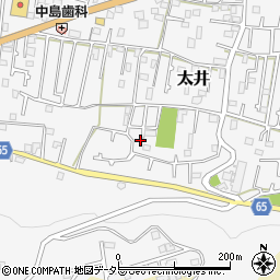 神奈川県相模原市緑区太井298-6周辺の地図