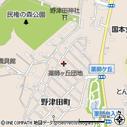 東京都町田市野津田町3210-194周辺の地図
