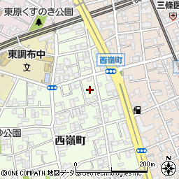 東京都大田区西嶺町8周辺の地図