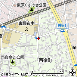 東京都大田区西嶺町7-21周辺の地図