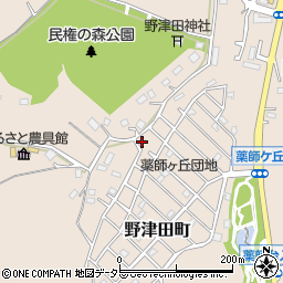 東京都町田市野津田町3237周辺の地図