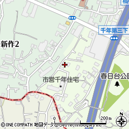 神奈川県川崎市高津区千年1238-24周辺の地図