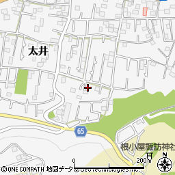 神奈川県相模原市緑区太井383周辺の地図