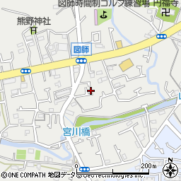 東京都町田市図師町1696周辺の地図