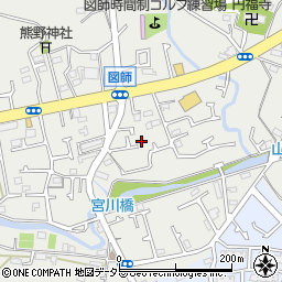 東京都町田市図師町1696-13周辺の地図