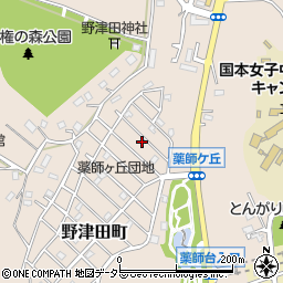 東京都町田市野津田町3210-247周辺の地図