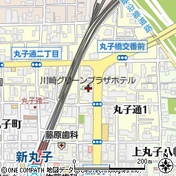 川崎グリーンプラザホテル周辺の地図