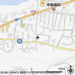 神奈川県相模原市緑区太井167周辺の地図