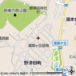 東京都町田市野津田町3210-207周辺の地図