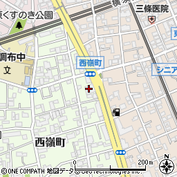 東京都大田区西嶺町9周辺の地図
