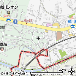東京都町田市大蔵町5005-9周辺の地図