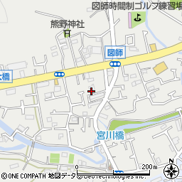東京都町田市図師町1639-1周辺の地図