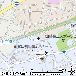 東京都町田市山崎町481周辺の地図