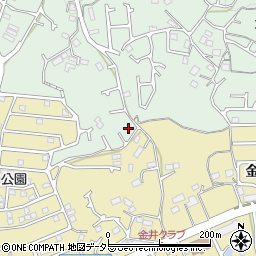 東京都町田市大蔵町2948-8周辺の地図