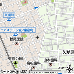 東京都大田区東嶺町22-13周辺の地図