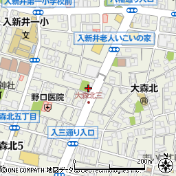 京浜テクノス株式会社周辺の地図