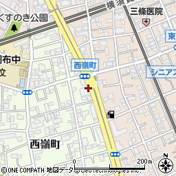 寿司作周辺の地図
