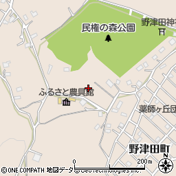 東京都町田市野津田町2298周辺の地図
