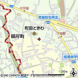 東京都町田市常盤町3468周辺の地図