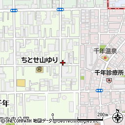 神奈川県川崎市高津区千年992-3周辺の地図