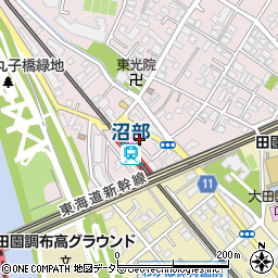 東京都大田区田園調布本町29周辺の地図