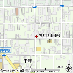 神奈川県川崎市高津区千年980周辺の地図