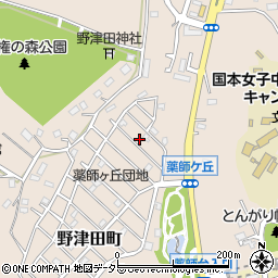 東京都町田市野津田町3210-174周辺の地図