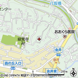 東京都町田市大蔵町3158周辺の地図