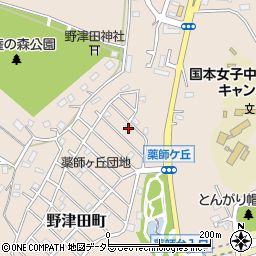 東京都町田市野津田町3210-205周辺の地図