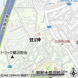 高橋邸_宮前区駐車場周辺の地図