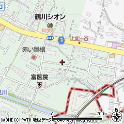 東京都町田市大蔵町102周辺の地図