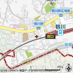 ファミリーマート町田鶴川駅北店周辺の地図