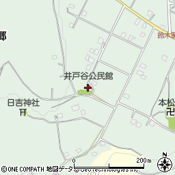 井戸谷公民館周辺の地図
