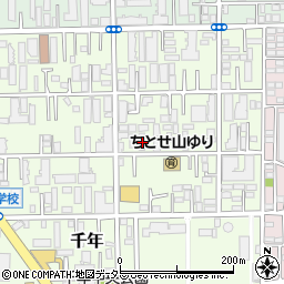 神奈川県川崎市高津区千年984周辺の地図