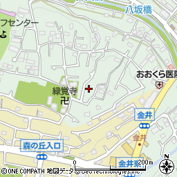 東京都町田市大蔵町3116周辺の地図
