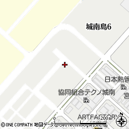 東京都大田区城南島6丁目周辺の地図