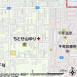 神奈川県川崎市高津区千年992-4周辺の地図