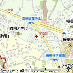 東京都町田市常盤町3476周辺の地図