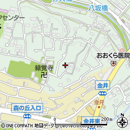 大蔵台公園周辺の地図