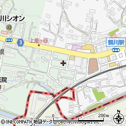 東京都町田市大蔵町5006-2周辺の地図