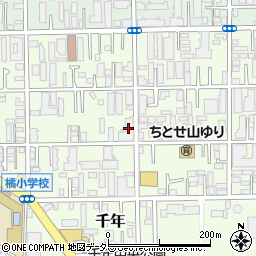神奈川県川崎市高津区千年890周辺の地図