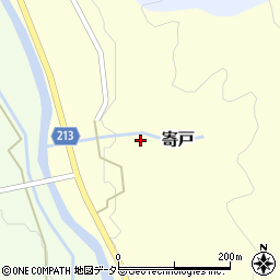 福井県三方郡美浜町寄戸周辺の地図