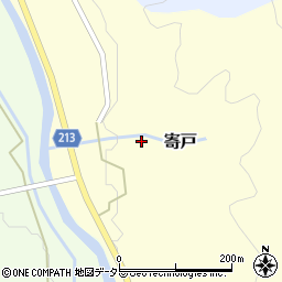 福井県美浜町（三方郡）寄戸周辺の地図