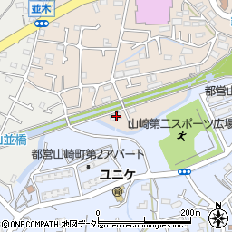 東京都町田市野津田町70周辺の地図