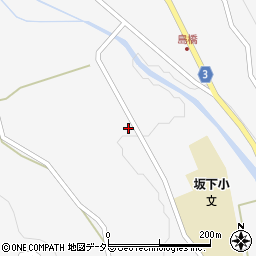 岐阜県中津川市坂下2361周辺の地図