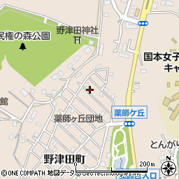 東京都町田市野津田町3210-200周辺の地図