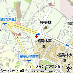 東京都町田市常盤町3609-10周辺の地図