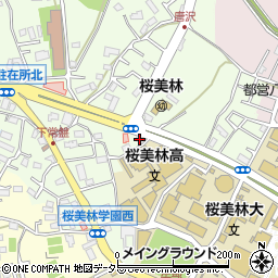 東京都町田市常盤町3609-1周辺の地図