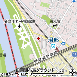 東京都大田区田園調布本町31-6周辺の地図