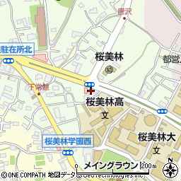東京都町田市常盤町3609-11周辺の地図